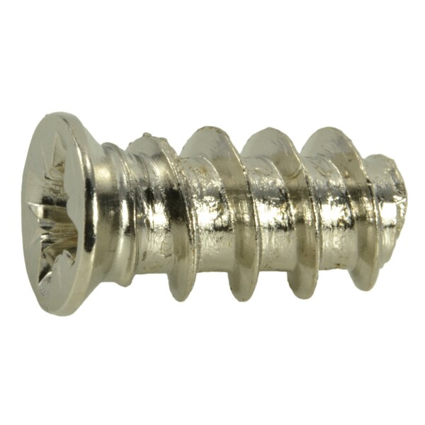 Midwest Fastener Wood Screw, M6.3, 13 mm, Nickel Steel Flat Head Phillips Drive, 35 PK 35985 - main